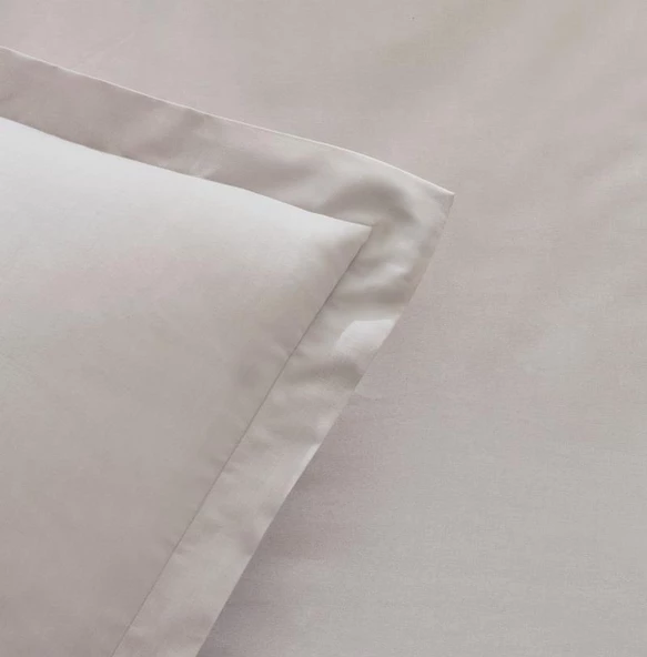 Karaca Home White Colllection Lavin Taş %100 Pamuk Çift Kişilik Nevresim Takımı - 4