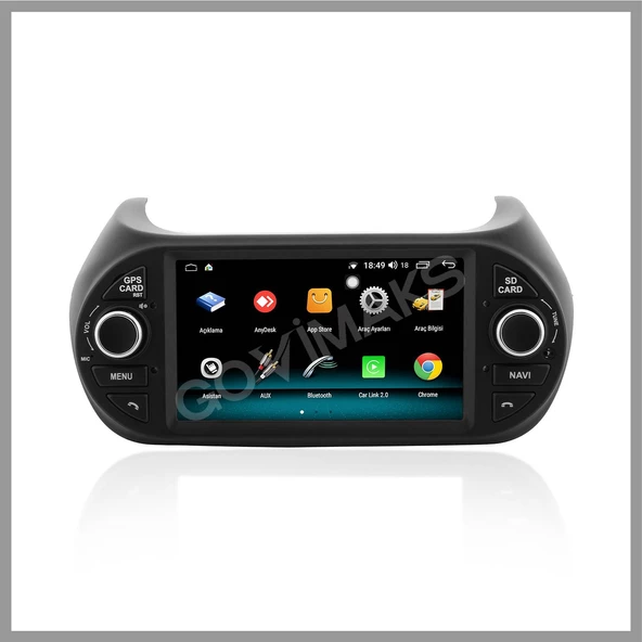 PEUGEOT BIPPER 2008-2017  UYUMLU 7 INC 4GB RAM 64GB HAFIZA ANDROID MULTIMEDIA TEYP - Resim 6