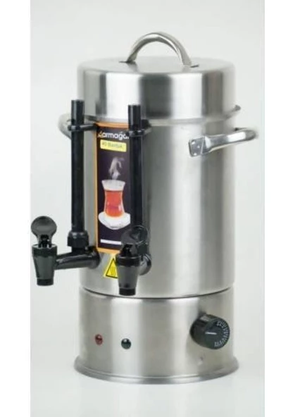 Armağan Çay Otomatı 40 Bardak Çelik Termostatlı Elektrikli Semaver - 2