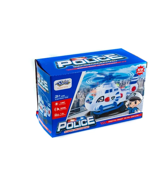 Polis Helikopteri Işıklı Sesli - 5