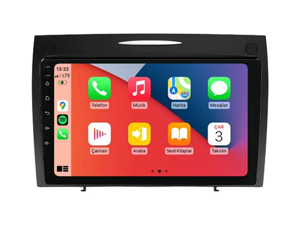 Mercedes SLK R171 Multimedya (2004-2011) 6 GB RAM 64 GB Hafıza 8 Çekirdek Navigatör X-Premium Series ürün görseli