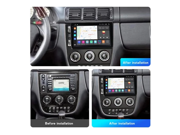 Mercedes ML 320 W163 Multimedya (1998-2003) 2 GB RAM 32 GB Hafıza 4 Çekirdek Nakamichi - Resim 9