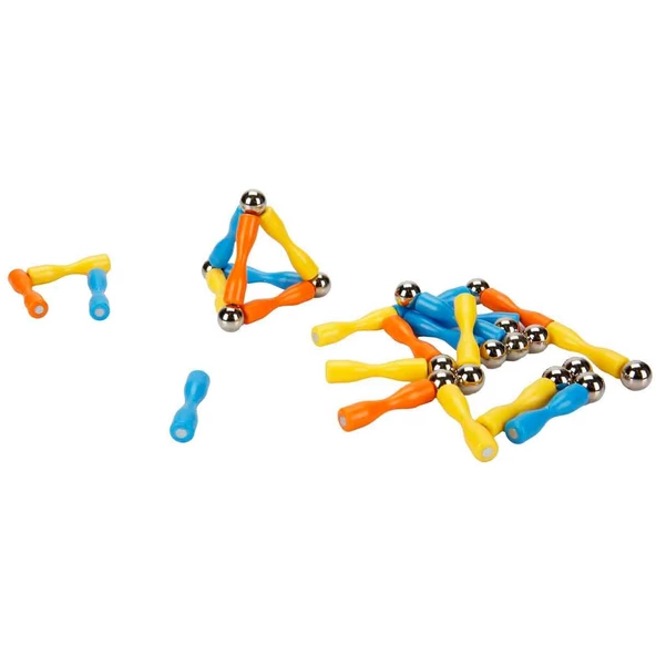 Renkli Manyetik Blok 48 Parça Magnetic Construction Toy - 3