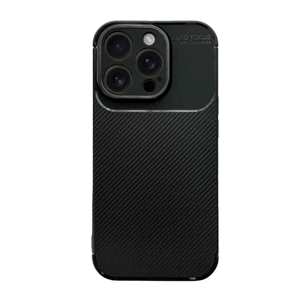 iPhone 16 Pro Max Kılıf Focus Carbon Silikon Kapak - 6