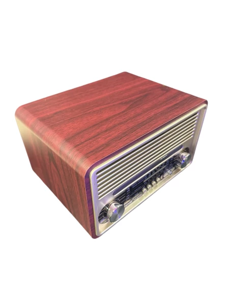 NNS Ns-6680 Usb / Tf Kart / Fm Retro Taşınabilir Bluetooth Hoparlör - 2