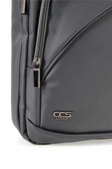 ÇÇS Gri Omuz Askılı Sırt Çantası-51427 - 6