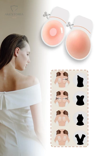 Yıldız Silikon Göğüs Ucu Pedi K-005 - 2