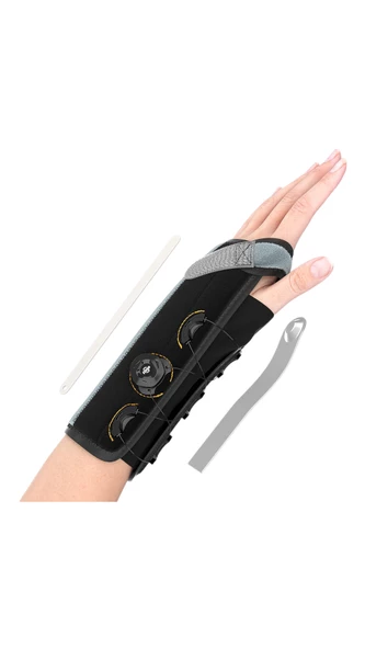 Ayarlanabilir El Bilek Ateli Neopren Kumaş Metal Ve Plastik Destekli  HS-002 - 4