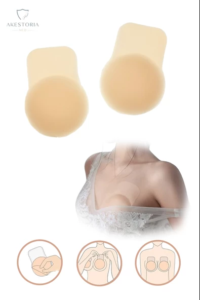 Silikon Kanatlı Göğüs Ucu Kapatıcı K-007 - 2