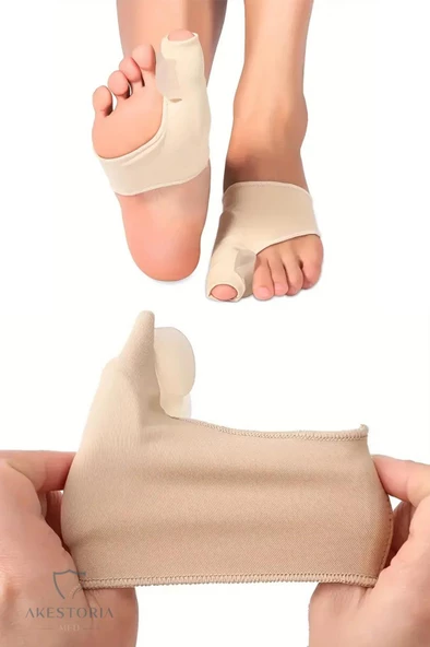 Çift Baş Parmak Kemik Düzeltici Ve Koruyucu Makarlı Unisex FC-038 - 6
