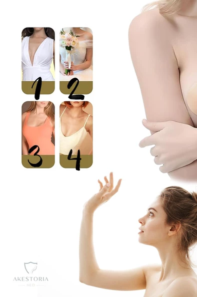 Silikon Göğüs Ucu Pedi K-004 - 3