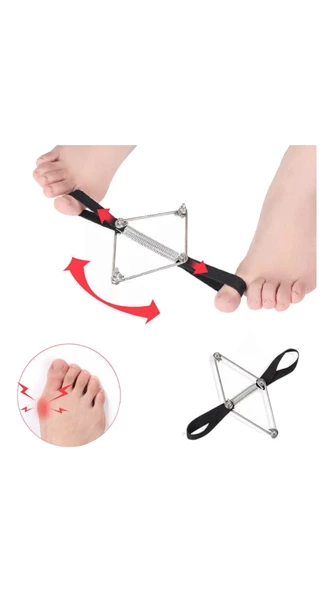 Halluks Valgus Metal Egzersiz Bandı Baş Parmak Arası Metal Yay FC-043 - 3