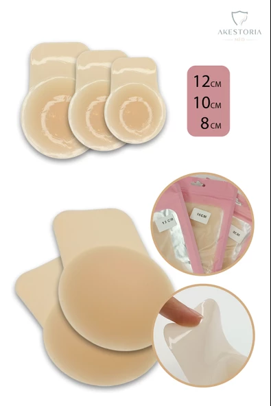 Silikon Kanatlı Göğüs Ucu Kapatıcı K-007 - 3