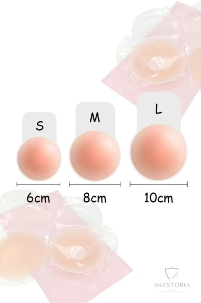 Yıldız Silikon Göğüs Ucu Pedi K-005 - 3