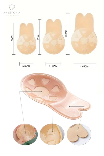 Foam Kanatlı Göğüs Ucu Kapatıcı K-006 - 3