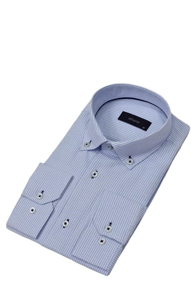 Erkek Klasik Piti Kare Tek Cepli Gömlek BGL-ST03904 - Resim 6