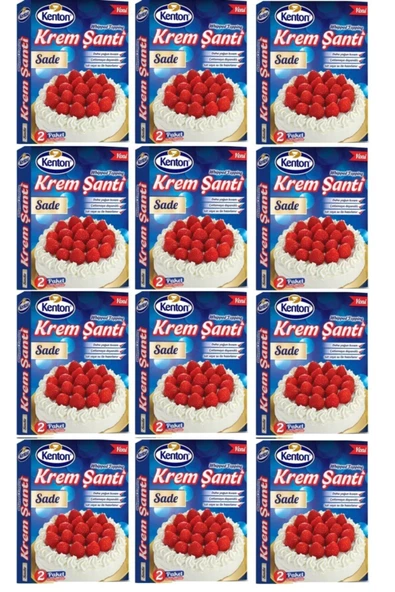 Kenton Krem Şanti Sade 150 Gr x 12 Adet