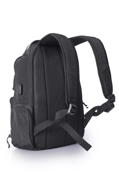ÇÇS Siyah YOUNG Usb Girişli Laptop Sırt Çantası-51316 - 3