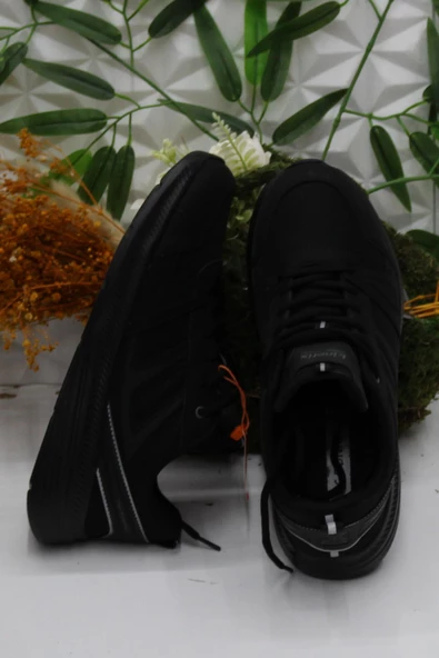 Kinetix Calton Pu Siyah Gri Rahat Orijinal Ürün Hafif Erkek Spor Ayakkabı - 5