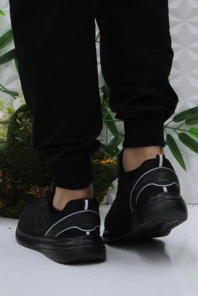 Kinetix Calton Pu Siyah Gri Rahat Orijinal Ürün Hafif Erkek Spor Ayakkabı - 4