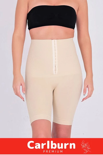 2 Beden İncelten Vücut Şekillendirici İz Göstermeyen Sıkılaştırıcı Kadın Agraflı Toparlayıcı Korse - Resim 3