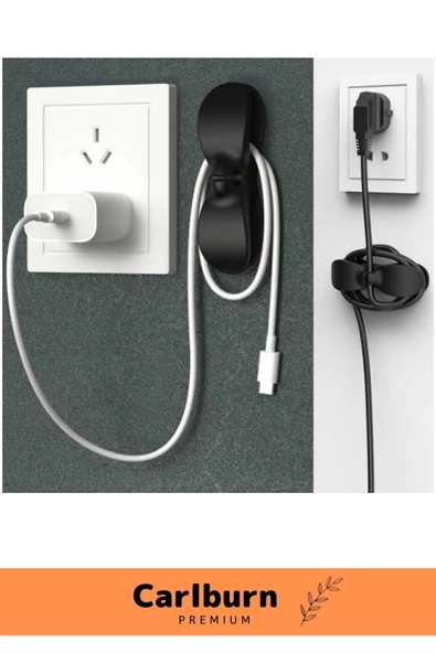 Özel Üretim Bilgisayar Notebook Şarj Kablosu Mutfak Çok Amaçlı Kablo Sarma Düzenleyici 6 Adet - 3