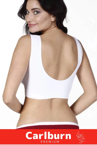 Özel Üretim Pedsiz Rahat Günlük Spor Sıkılaştırıcı Toparlayıcı Kalın Askılı Dikişsiz Büstiyer - 2