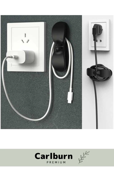 Özel Üretim Bilgisayar Notebook Şarj Kablosu Mutfak Çok Amaçlı Kablo Sarma Düzenleyici 2 Adet - 3