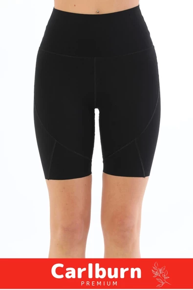 Özel Üretim Toparlayıcı Şekillendirici Sıkılaştırıcı Kaymaz Lazer Kesim Parçalı Biker Korseli Tayt - 5