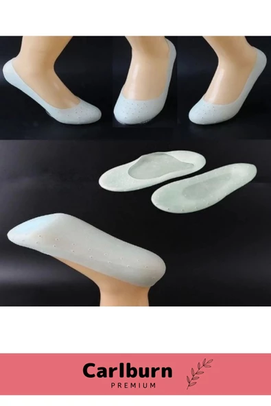 Özel Üretim Yumuşak Doku Toksik Madde İçermez Çatlama Karşıtı Ayak Rahatlatıcı Silikon Patik - 2