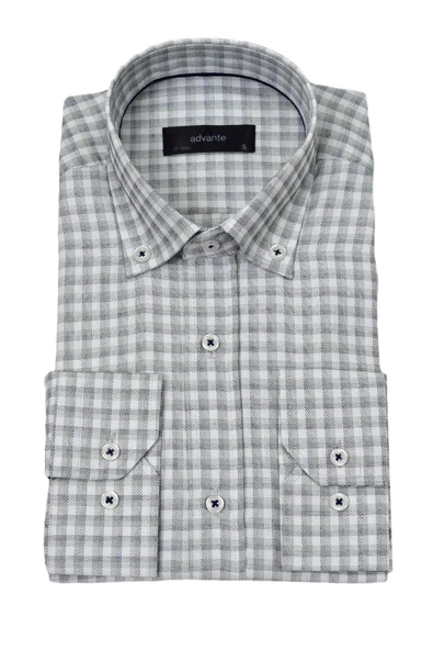 Erkek Klasik Piti Kare Tek Cepli Gömlek BGL-ST03906 - Resim 3