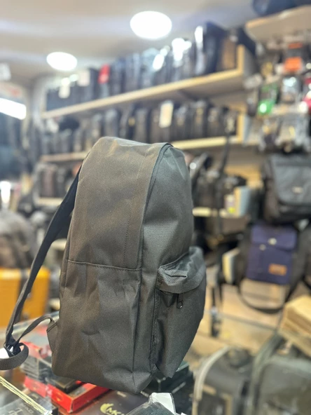 TRG POLO 610 DENYE MİKRO KUMAŞ SİYAH SIRT ÇANTASI - 3