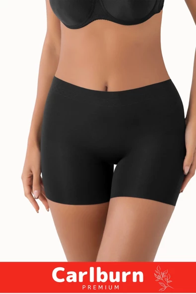 Özel Seri İz Göstermeyen Toparlayıcı Sıkılaştırıcı Şekillendirici Lazer Kesim Yüksek Bel Korse Boxer - 4