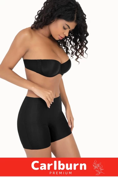 Özel Seri İz Göstermeyen Toparlayıcı Sıkılaştırıcı Şekillendirici Lazer Kesim Yüksek Bel Korse Boxer - 2