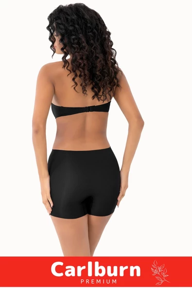 Özel Seri İz Göstermeyen Toparlayıcı Sıkılaştırıcı Şekillendirici Lazer Kesim Yüksek Bel Korse Boxer - 3