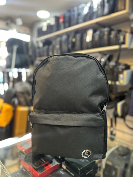 TRG POLO 610 DENYE MİKRO KUMAŞ SİYAH SIRT ÇANTASI - 2