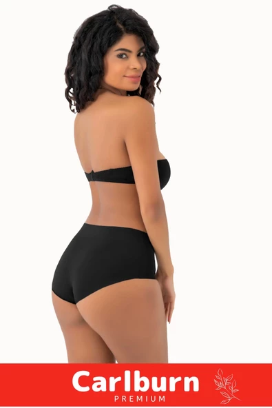 Özel Tasarım İz Göstermeyen Kaymaz Vücut Şekillendirici Kadın Lazer Kesim Toparlayıcı Bato Külot - Resim 3