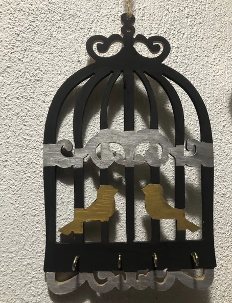 DUVAR SÜSÜ KAFES ANAHTAR ASKILIĞI - 3