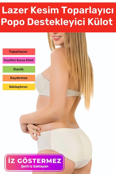 Özel Üretim İz Göstermeyen Kaymaz Şekillendirici Toparlayıcı Sıkılaştırıcı Popo Destekleyici Korse ürün görseli