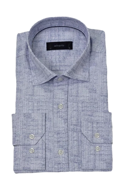 Erkek Klasik Puantiyeli Tek Cepli Gömlek BGL-ST03908 ürün görseli