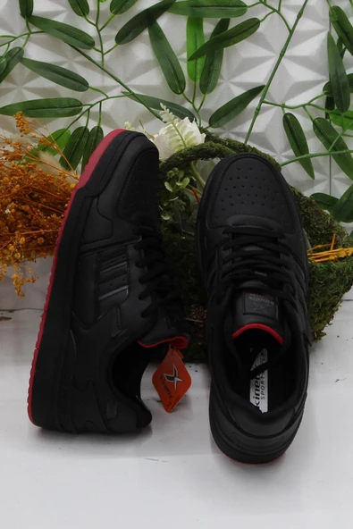Kinetix Wılmo Pu Siyah Kırmızı Orijinal Ürün Sneaker Erkek Spor Ayakkabı - 5