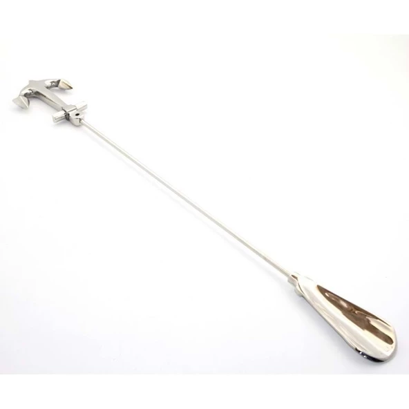 Krom Çapalı Ayakkabı Çekeceği Kerata - Resim 2