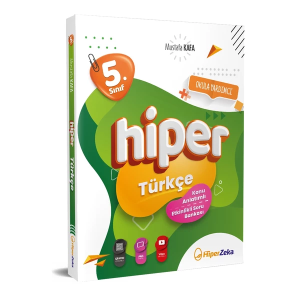 Hiper Zeka Yayınları 2025 5. Sınıf Hiper Türkçe Konu Anlatımlı Soru Bankası