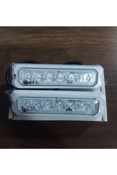 HT MARIN   Sualtı Aydınlatma Lambası 18W 12V Mavi 800 Lümen 6 Ledli Takım