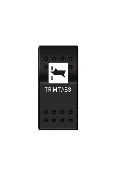 HT MARIN   Bfy Swıtch Trim On(Yaylı)-Off-On(Yaylı) 12/24 V