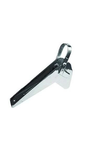 HT MARIN   Krom Baş Makarası Çıpa:15kg, Zincir:8/10mm Ölçü: 480x240mm