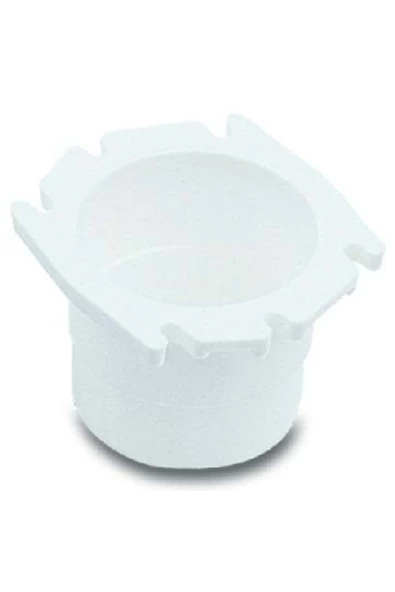 HT MARIN   Tekne Karavan Havalandırma Flanşlı Beyaz 95x86x65mm