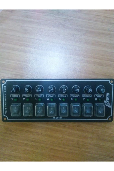 HT MARIN   Switch Panel 8li Yatay Tip