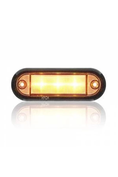 HT MARIN   Tekne Iç Basamak Aydınlatma 6 Led Marin 12-24v Beyaz Power Sarı