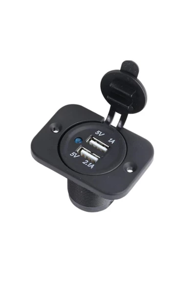 HT MARIN   Usb Soket Braketli Marin 12-24v Htm00162